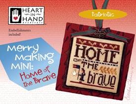 Merry Making Mini - Home Of The Brave (w/embellishments)